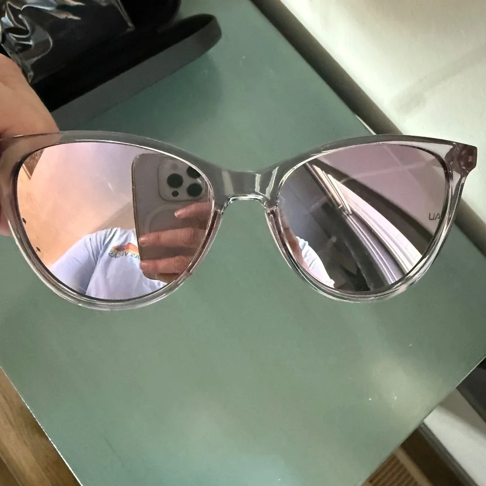 Under Armour Expanse Sunglasses Clear Purple Rose Gold‎ Mirror UA EXPANSE 141TE